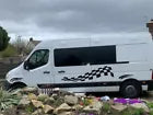 Caravan Campervan Motorhome Flag Chequer Style Stripe Decal Sticker Graphics Set