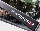 Hyundai Wing Mirror Window Glass wiperblade Decals Stickers for car x2