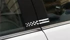 Fiat 500 595 Italian car column Stickers Italian Flag decal graphic