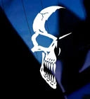 Smiling Skull Decal Sticker EURO Car Van Laptop Truck Funny Jap Vinyl
