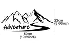 ADVENTURE MOUNTAIN DECAL 50cm CAMPERVAN MOTORHOME VAN GRAPHIC STICKER (Copy)