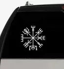 2X MOTORHOME CAMPER VAN CARAVAN / STICKERS / DECAL / GRAPHIC / COMPASS MOUNTAINS