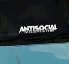 Antisocial Jdm Text only Windscreen Sun Strip Window Sticker Decal