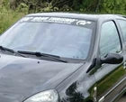 Gran turismo car windscreen sunstrip all colours available