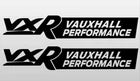 universal vxr corsa astra insignia sunstrips vauxhall decals