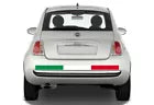 Fiat 500 Abarth Sport 595 695 Italian Italy Flag Front back Car Vinyl Stickers