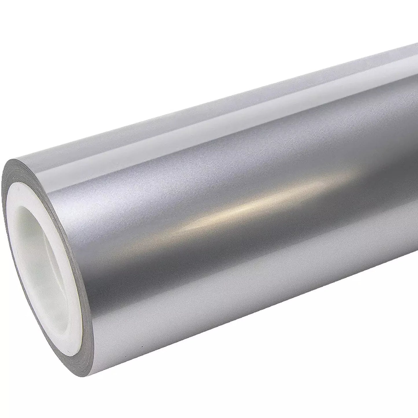 FABLON SILVER STICKY BACK PLASTIC SELF ADHESIVE VINYL FILM 61cm