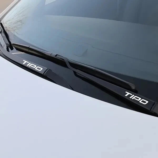 fiat Tipo Wing Mirror Window Glass wiperblade Decals Stickers for car x2