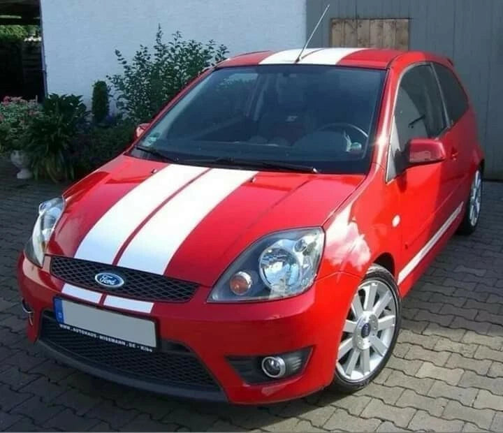 FORD FIESTA MK6 ST STRIPES GRAPHICS DECALS STICKERS CAR VINYL ZETEC 1.4 1.6 2.0