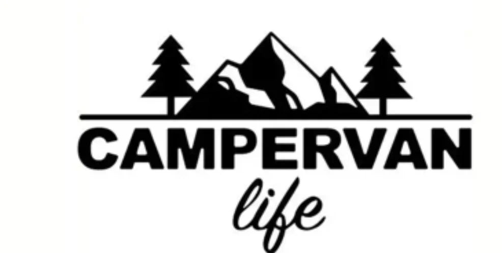 caravan life car window bumper sticker decal funny vinyl car van caravan camper
