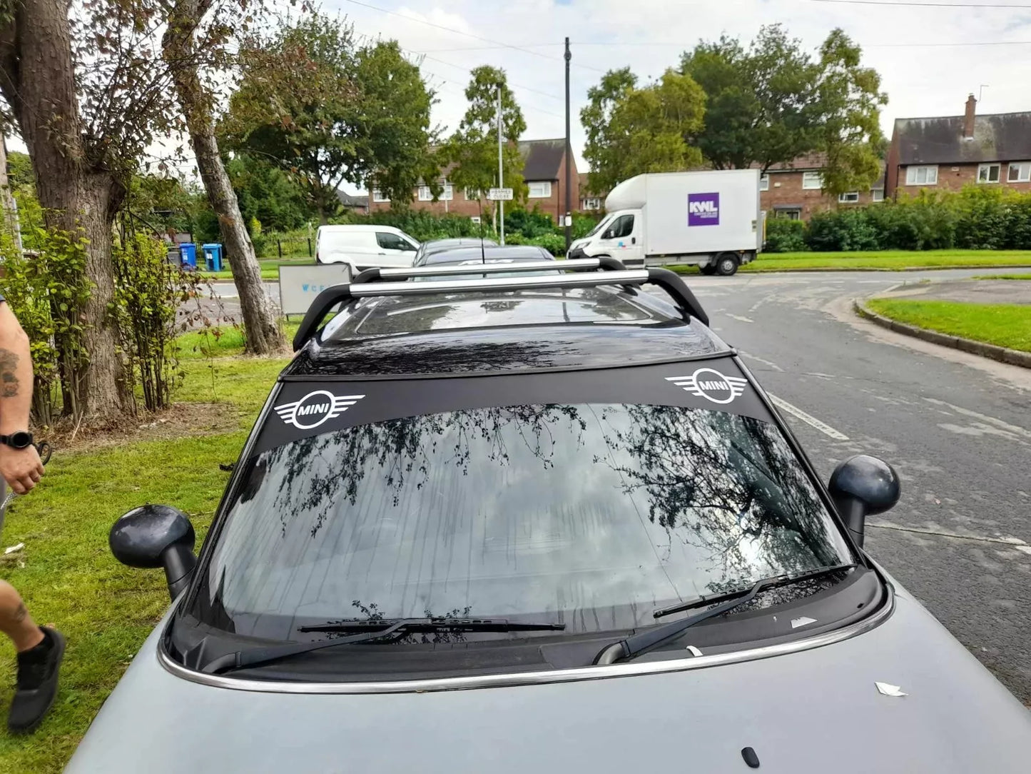 Mini Countryman sunstrip windscreen Window car graphics decal sticker Vinyl UK
