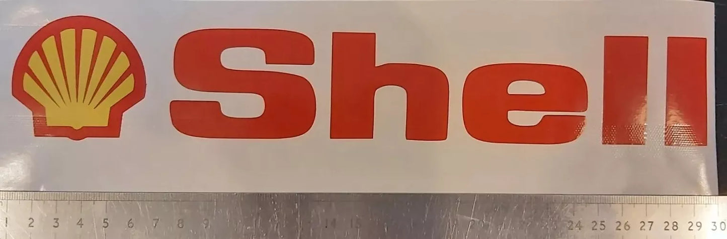 SHELL OILS Large Race Rally Classic Vintage Retro Stickers Decals car 140mm
