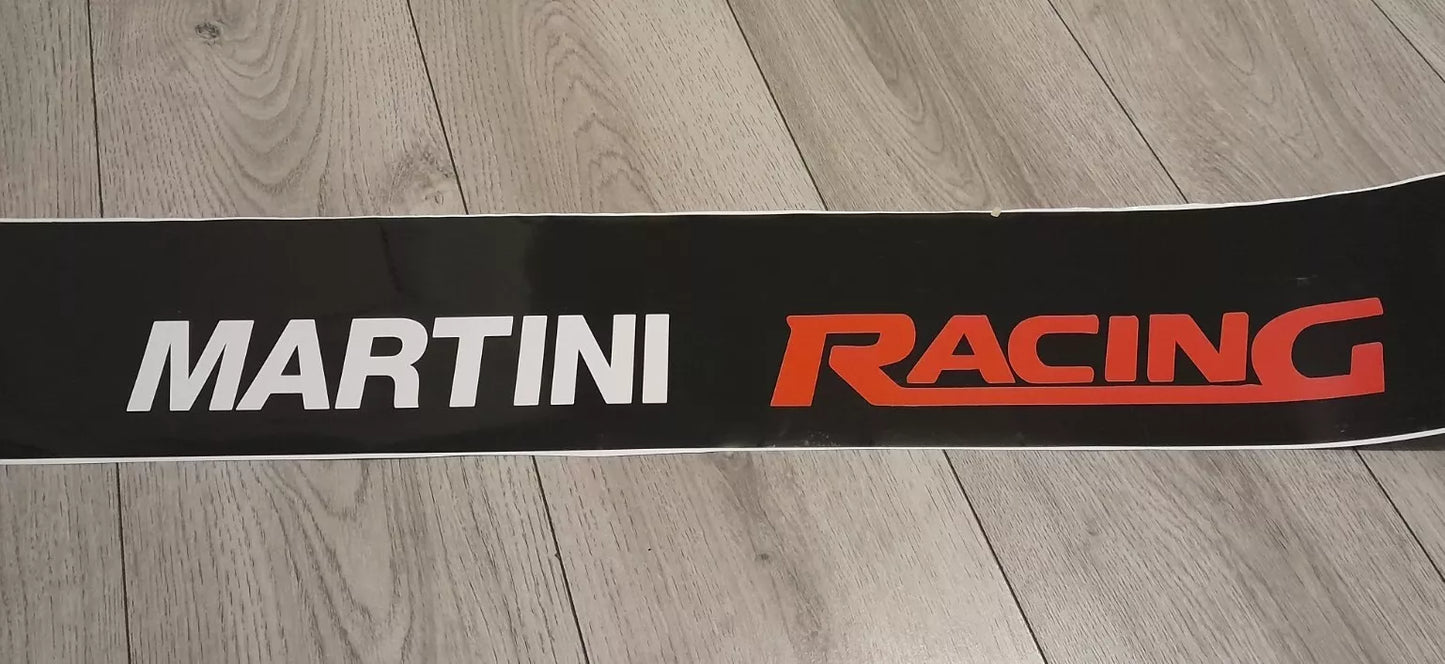 Martini racing sunstrip free post UK seller universal