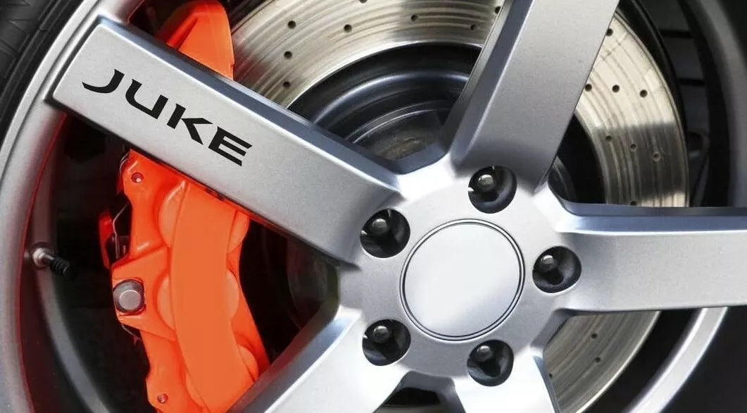 Nissan juke sport VINYL Wheel Brake Caliper DECALS STICKERS nissan x4