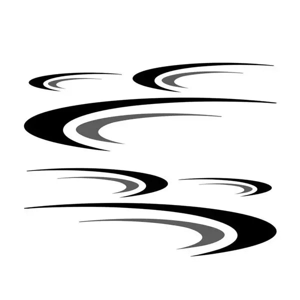 Motorhome caravan horsebox campervan graphics decals sides and front