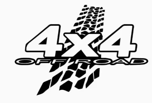 4x4 off road car sticker bumper tuning uphill