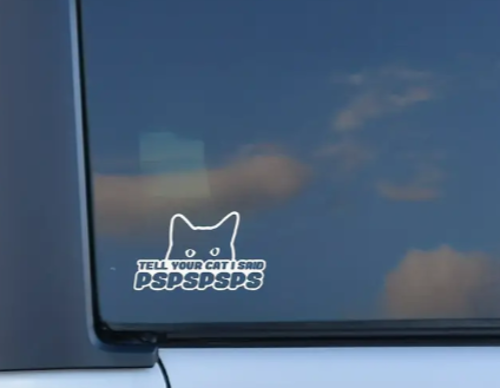 SMALL VEHICLE STICKERS