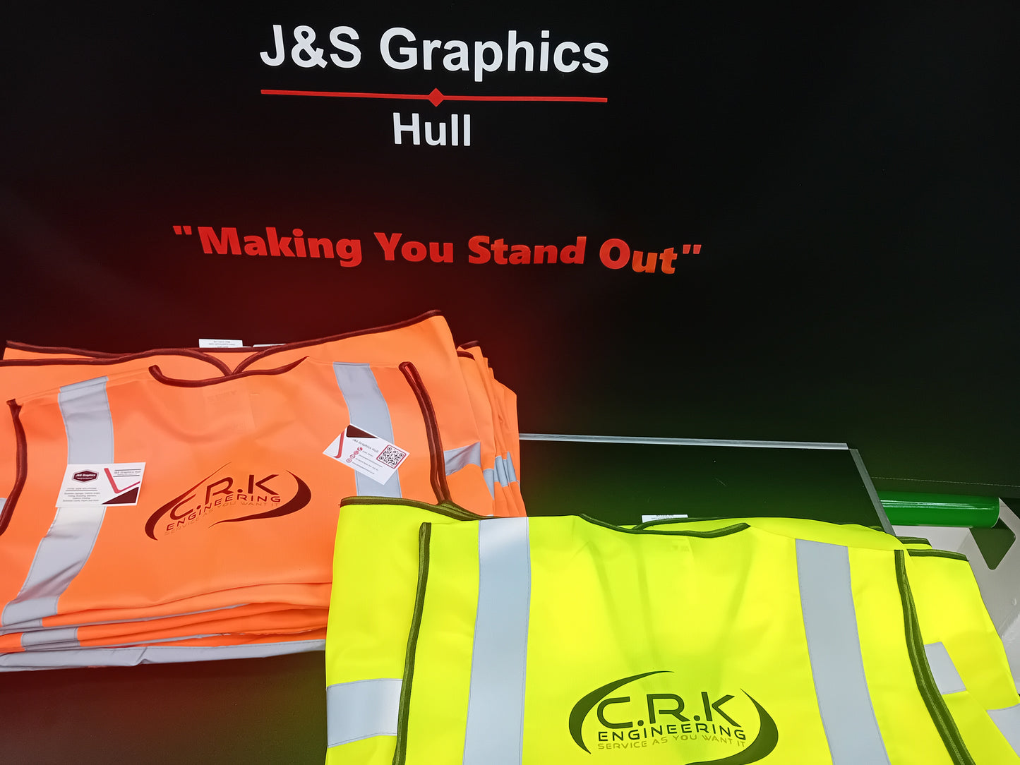 PERSONALISED HI VIZ