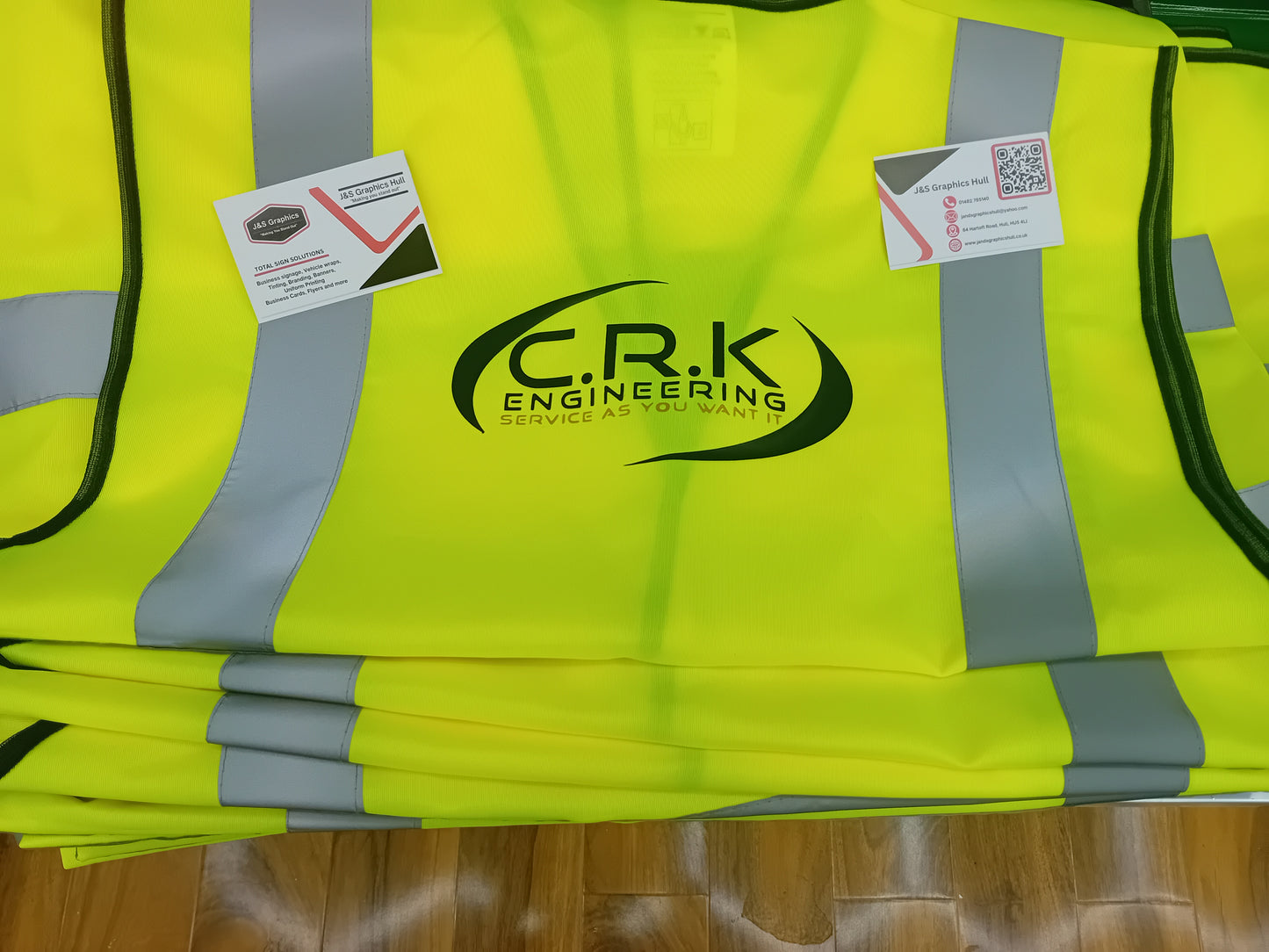 PERSONALISED HI VIZ