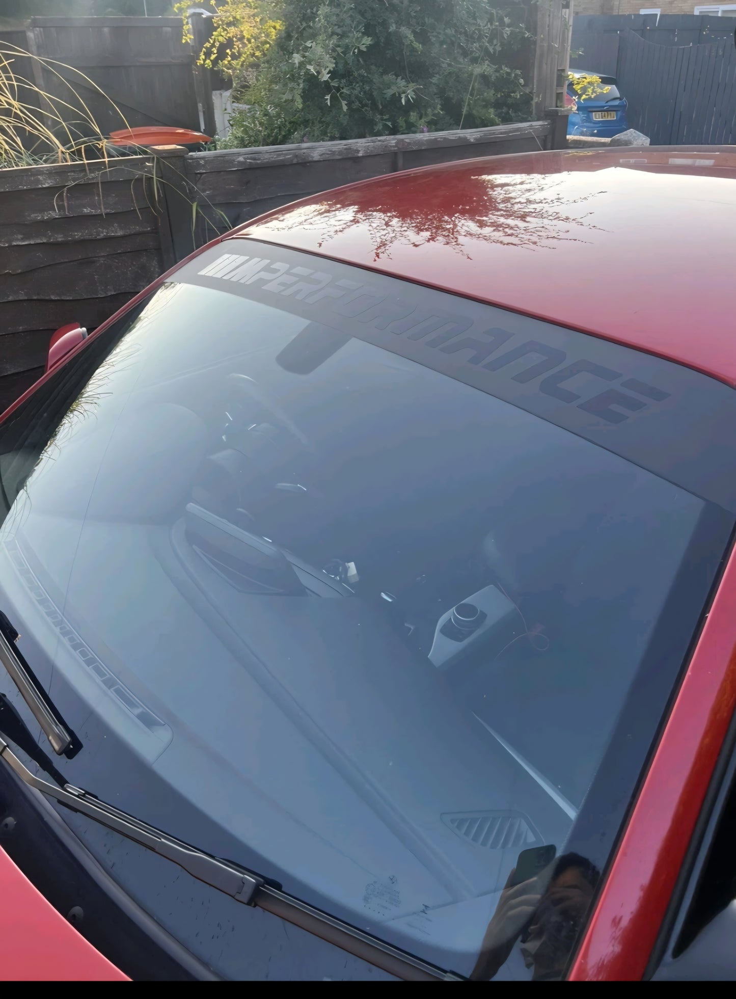 BMW performance Motorsport Universal Sunstrip Decal UK seller series 1, 2 , 3