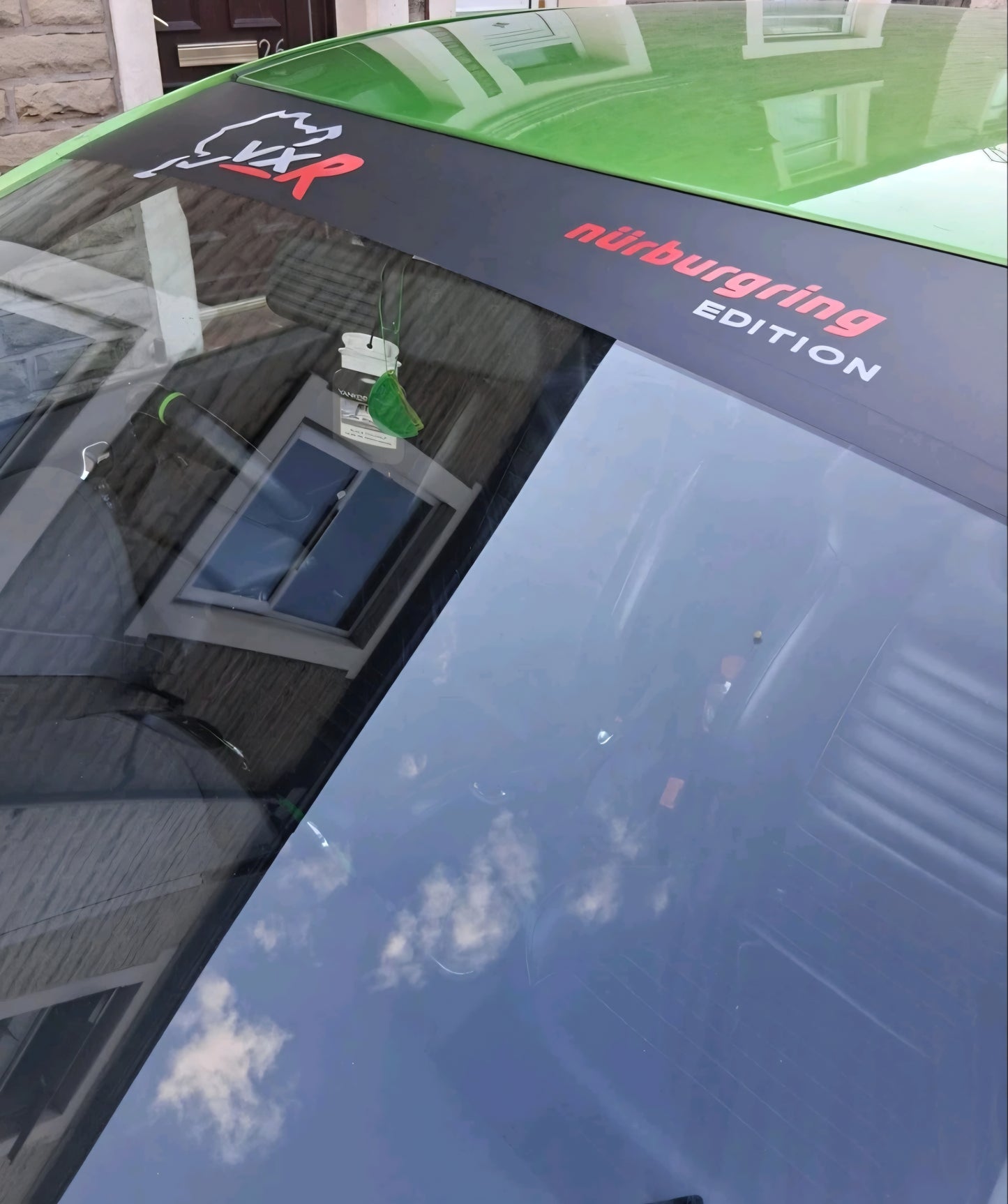 Custom Sunstrip Windscreen fit any car text Sun strip personalised 140 x 20 cm