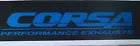 Vauxhall Corsa Universal Sunstrip Sun Strip Window Banner Decal Sticker Vinyl