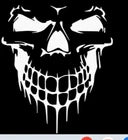 skull COD Decal Sticker Car Bike Funny Bumper Vinyl Van Toolbox