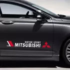 Mitsubishi sport universal side racing stripes graphics stickers decals vinyl