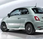 Fits Fiat 500 side racing stripes stickers,decals,graphics. * Any Colour
