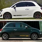 FIAT 500Abarth Tipo Car Side Door Stickers DIY Vinyl door decals graphics