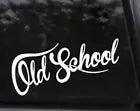 old school Decal Sticker Car Bike Funny Bumper Vinyl Van Toolbox