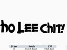 ho lee chit jdm JDM Decal Sticker Car Bike Funny Bumper Vinyl Van Toolbox