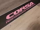 Vauxhall Corsa Universal Sunstrip Sun Strip Window Banner Decal Sticker Vinyl