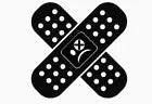 car scratch cover plasters Decal Sticker Car Bike Funny Bumper Vinyl Van Toolbox
