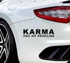 Karma Car Bumper Stickers Funny Decal Window Sticker Karma Laptop Vinyl