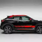 Nissan Juke Bonnet and side decals vinyl stripe
