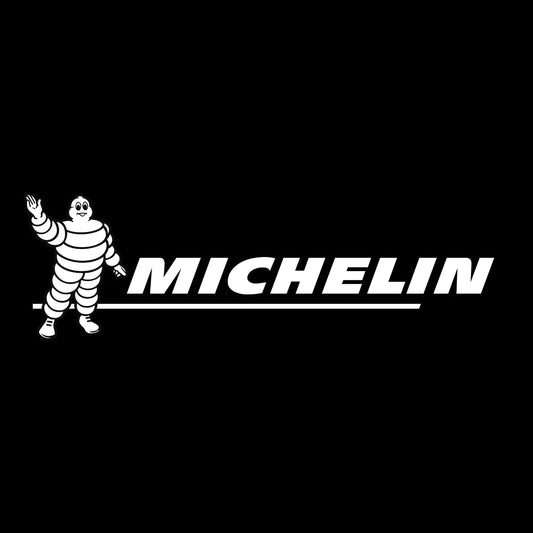 MICHELIN 70'S 80'S STYLE RACING & RALLY CAR Sticker/decal x2
