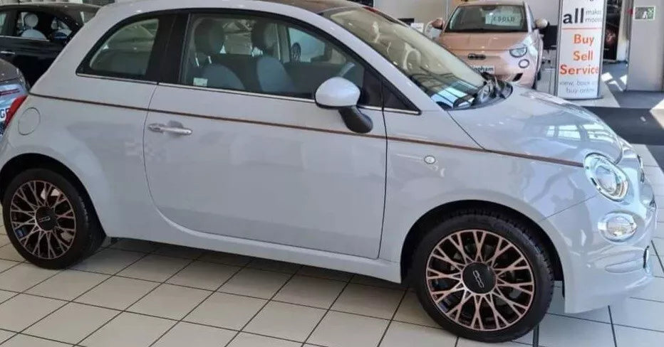 Fiat 500 side racing stripes 005 Italian flag decals vinyl graphics stickers