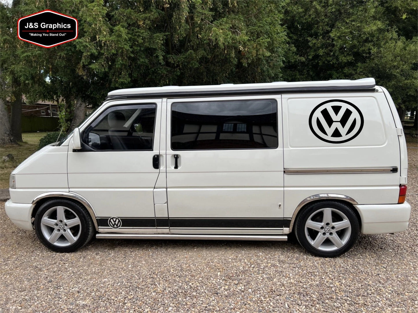 Camper Van Decals These Rear Logo Decals Add a Touch of Style vw