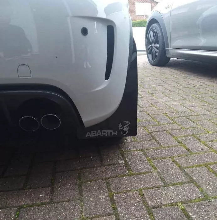 FIAT ABARTH 500 595 695 vinyl decals stickers graphics mud flap stickers