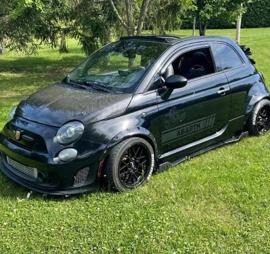 FIAT 500 Abarth Tipo Car Side Door Stickers decals