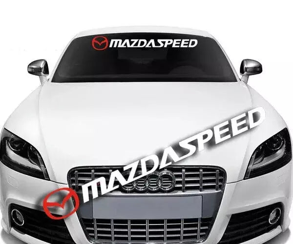 Mazda speed sunstrip  Car Window Stickers Decals Windscreen Sun-strip universal
