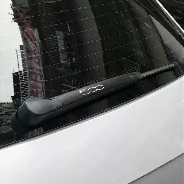 fiat 500 Wing Mirror Window Glass wiperblade Decals Stickers for car x2