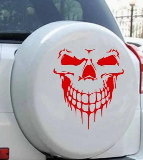 skull COD Decal Sticker Car Bike Funny Bumper Vinyl Van Toolbox