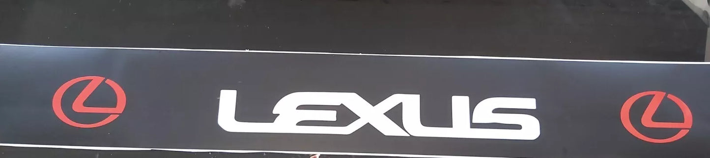 Lexus Logo JDM Sunstrip Banner Windshield - IS200 / IS300 / GS