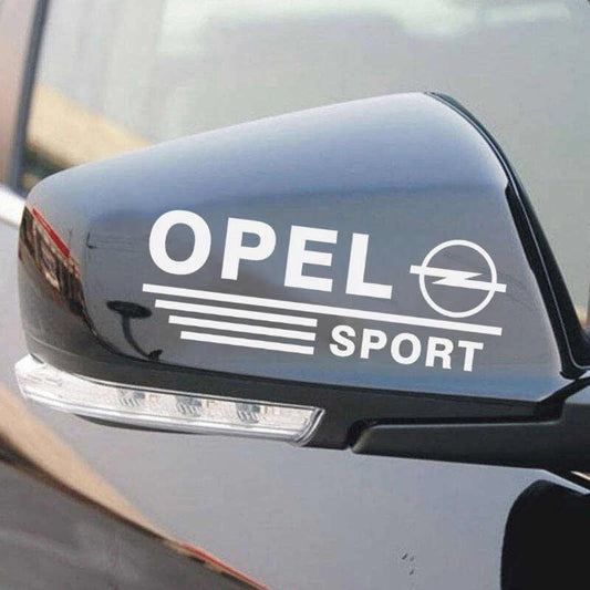 opel sport wing mirror decals
