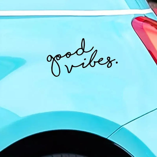 Good Vibes Only Car Sticker Surf DUB JDM Quote Saying Phrase Funny Decal