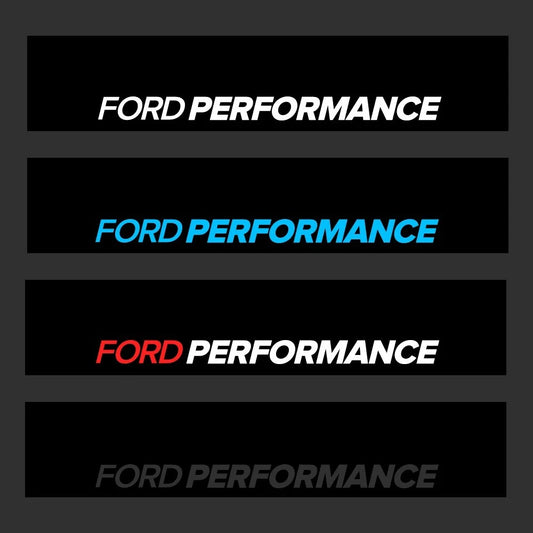 Performance Universal Sunstrip for Ford Fiesta  Focus Mondeo all colours Visor
