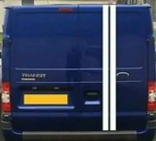 Ford Transit MK6 MK7 SWB LWN Van rear Stripes Vinyl graphics