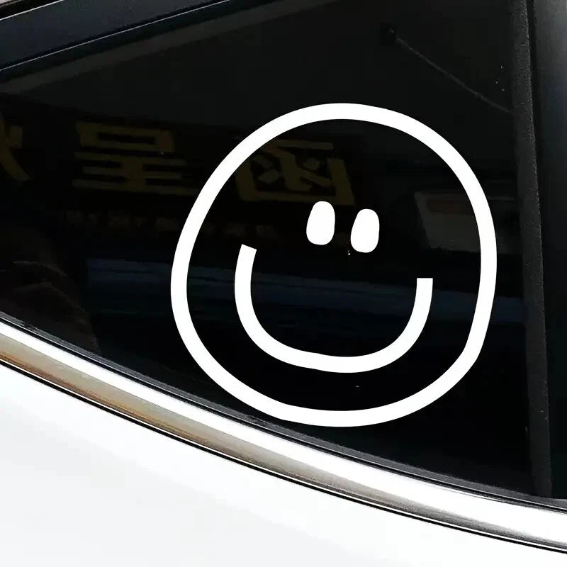 SMILEY Funny Car Sticker Drift JDM DUB Slammed Lowered Decal